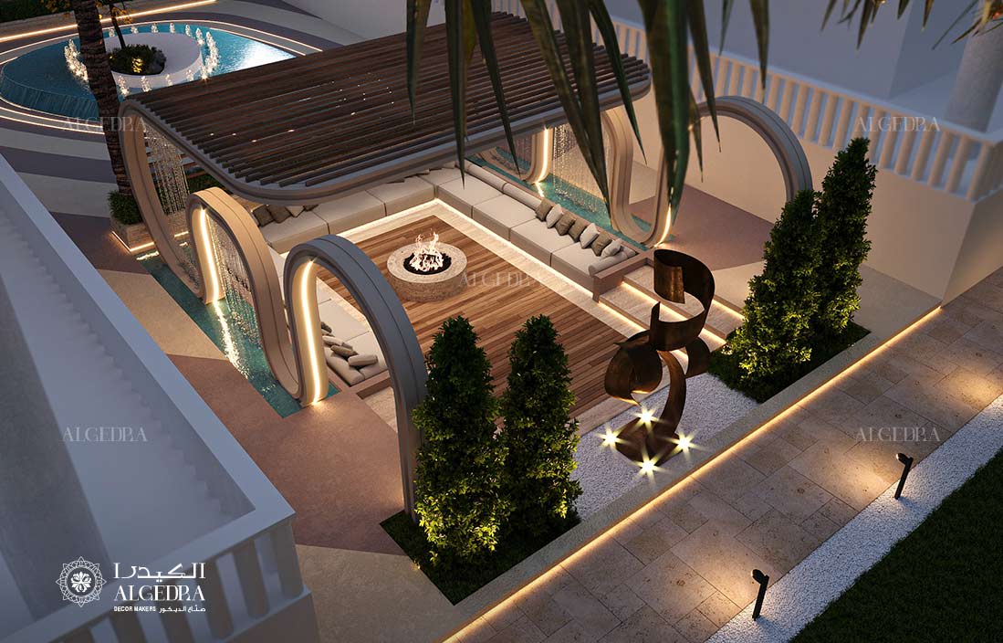 Garden landscape design