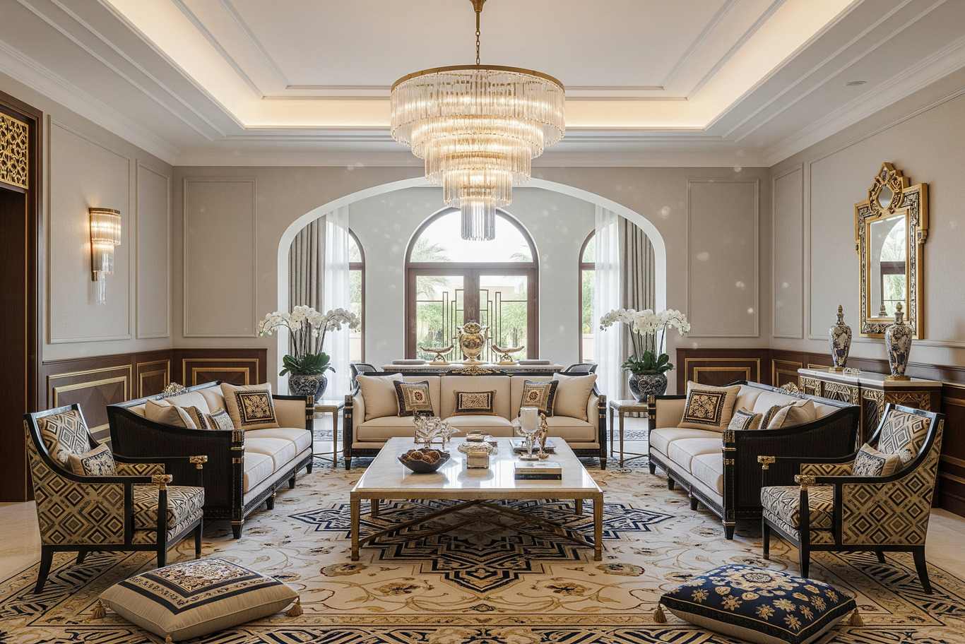 modern arabic majlis design