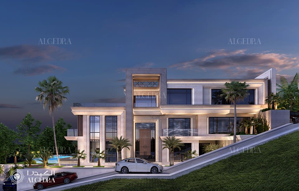 modern architecture villa