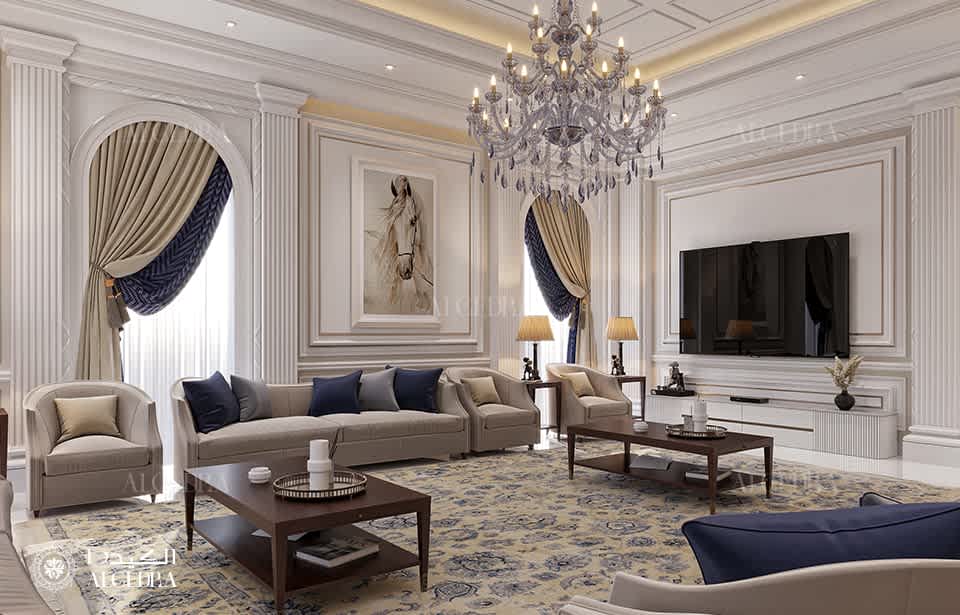 luxury majlis design in Dubai