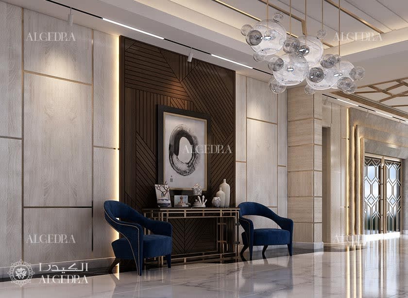 hotel reception design