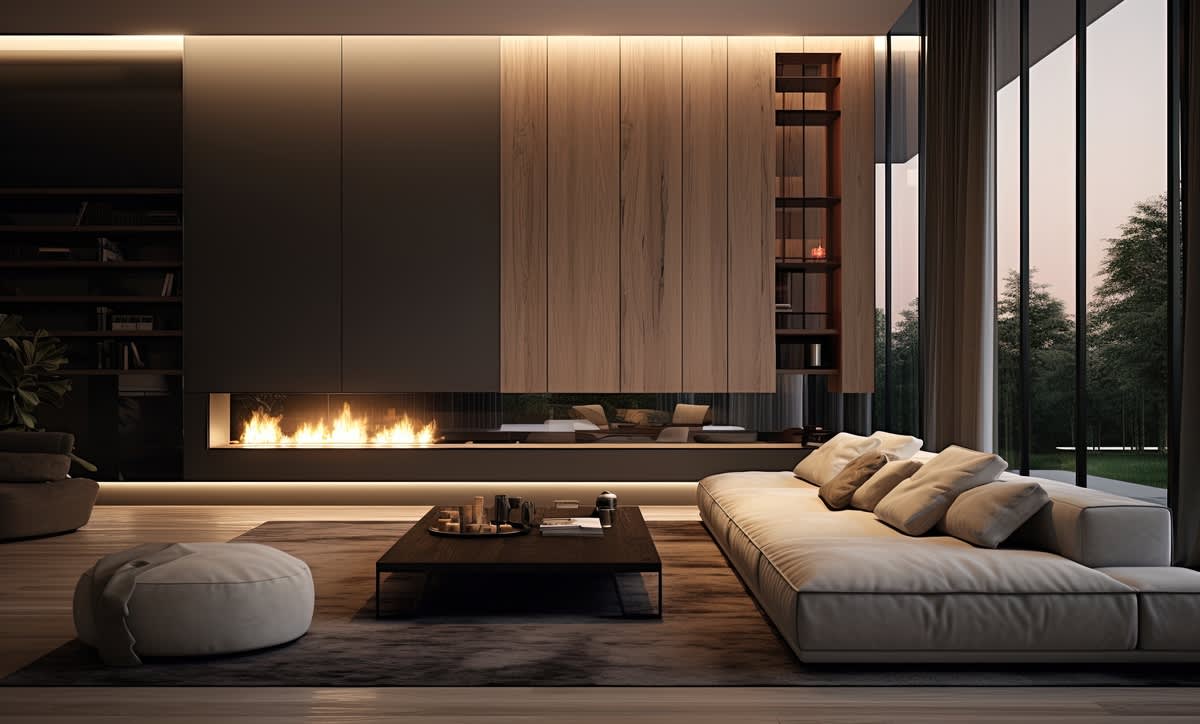 luxury minimalist interior design