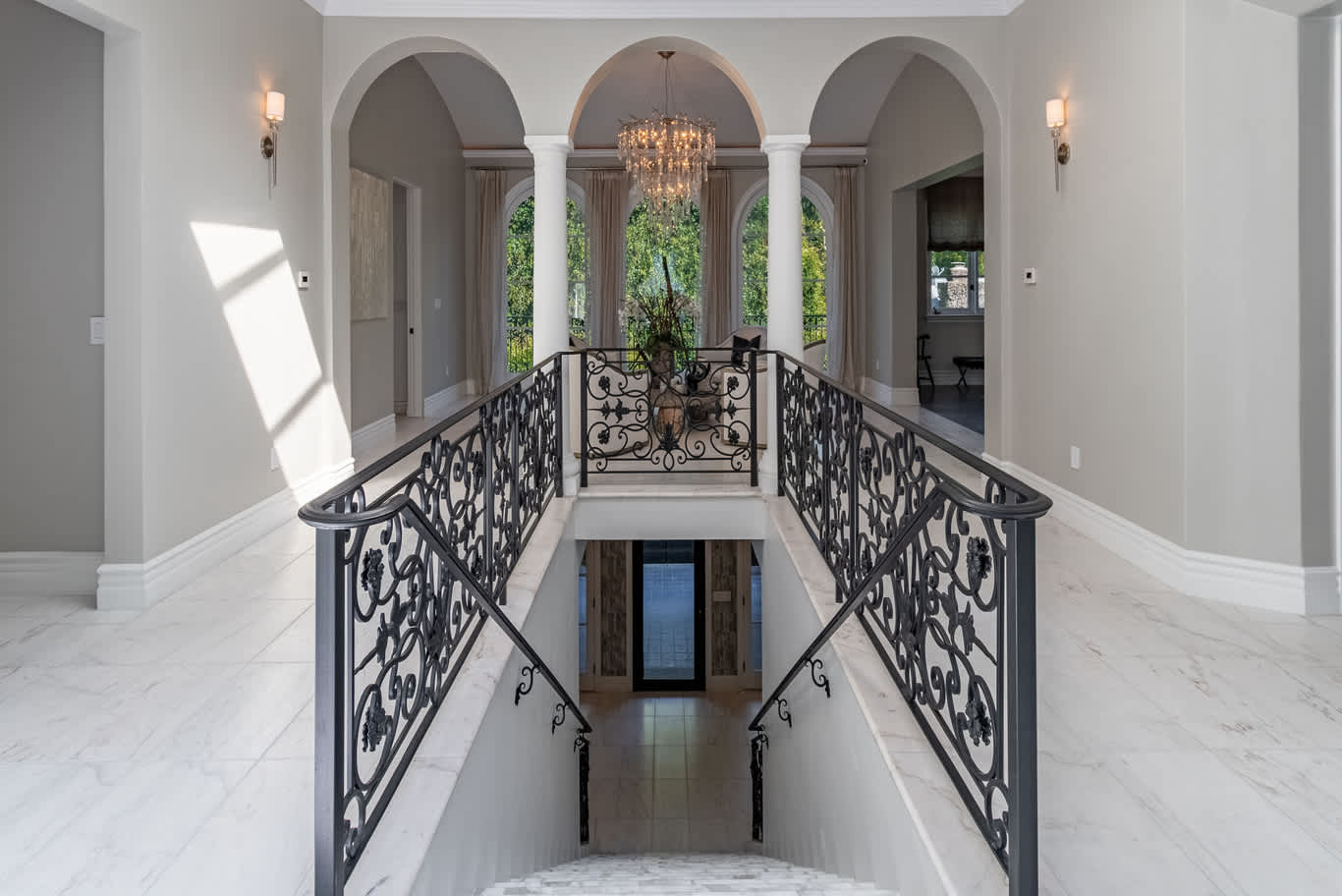 luxury staircase design by Algedra Interior Design