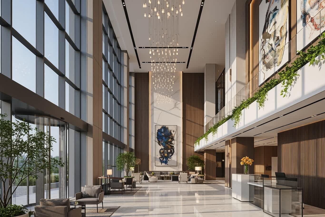 ثريات كريستال مخصصة في الإمارات