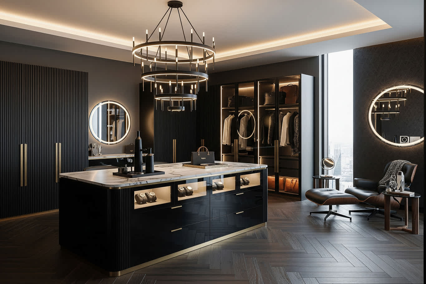 dressing room design in uae