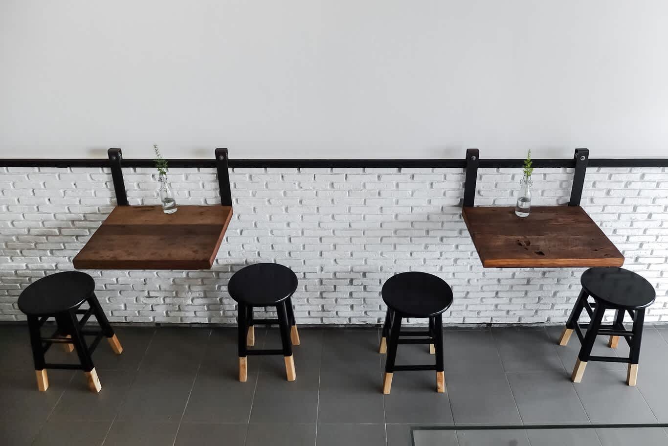 architectural cafe interior design