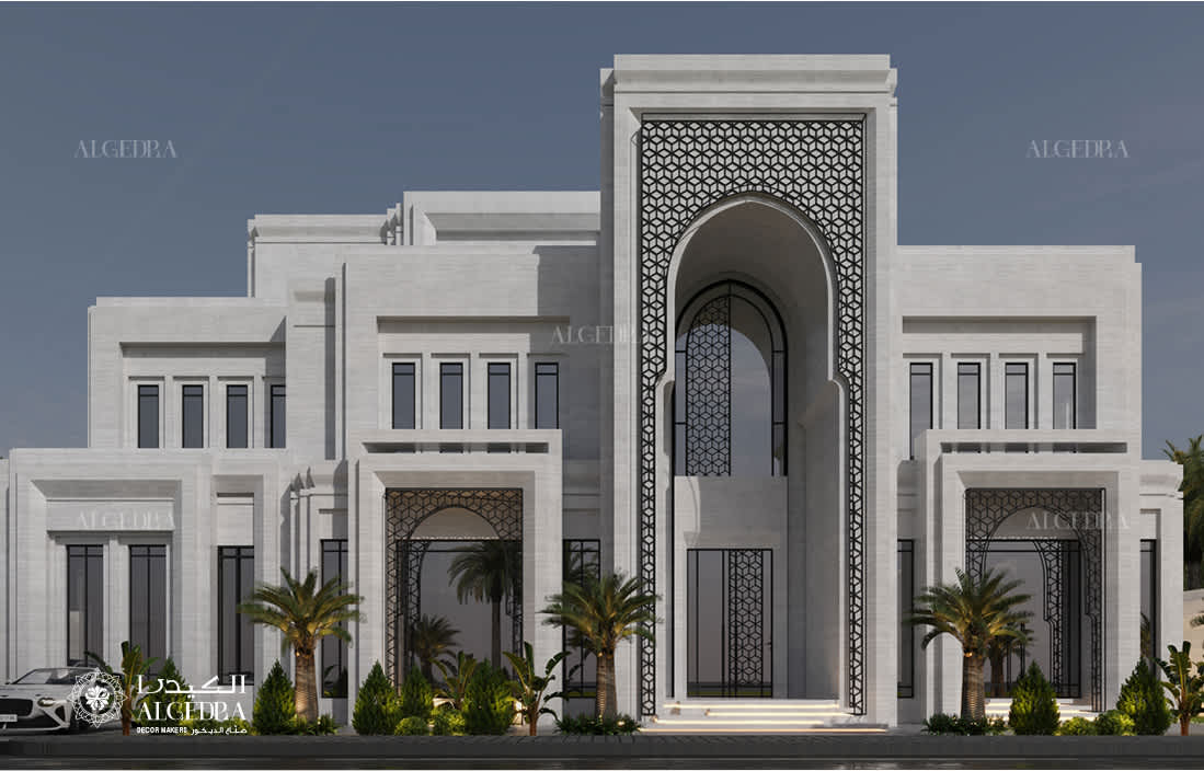 classic villa exterior design