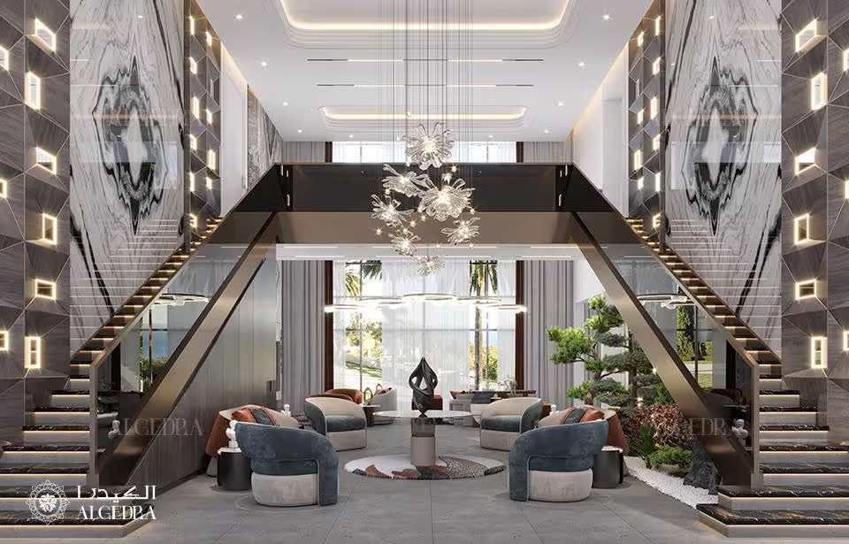 تصميم مدخل فيلا