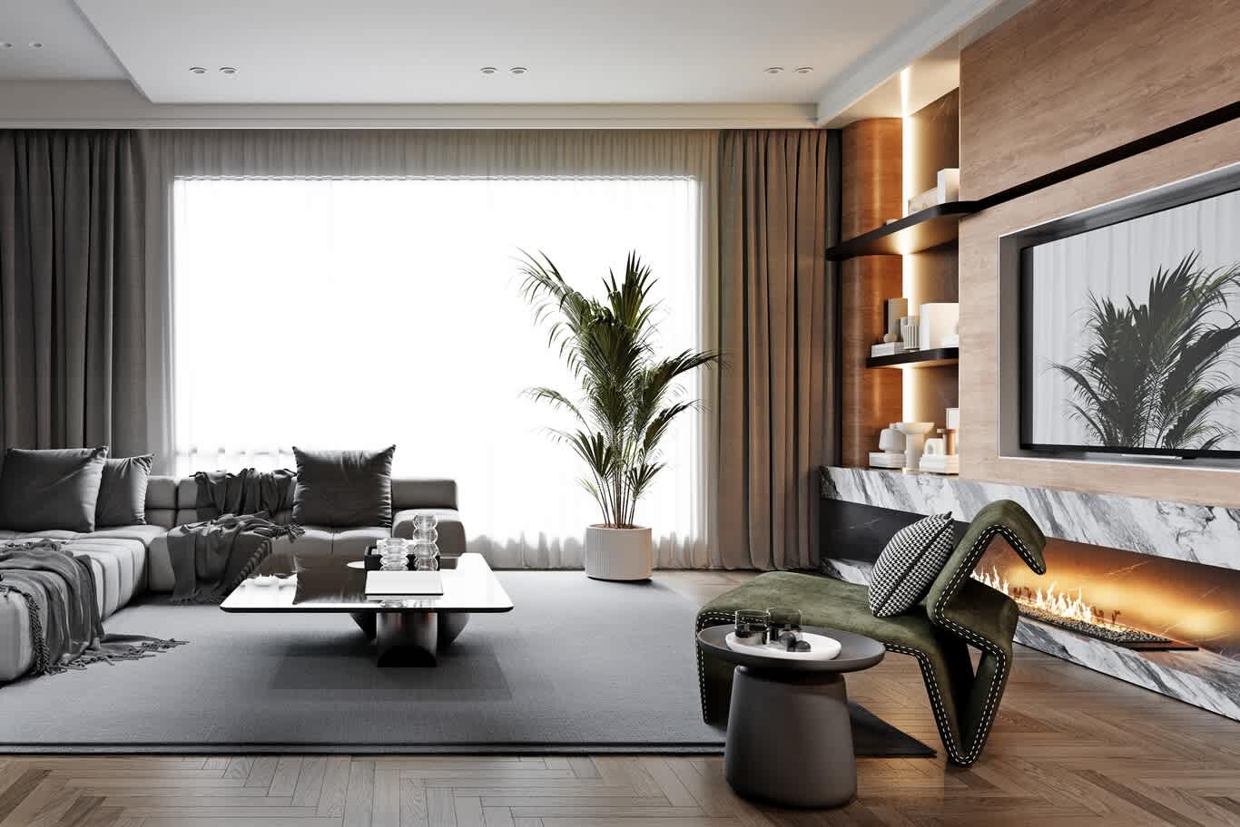 apartment interior design in Lusail
