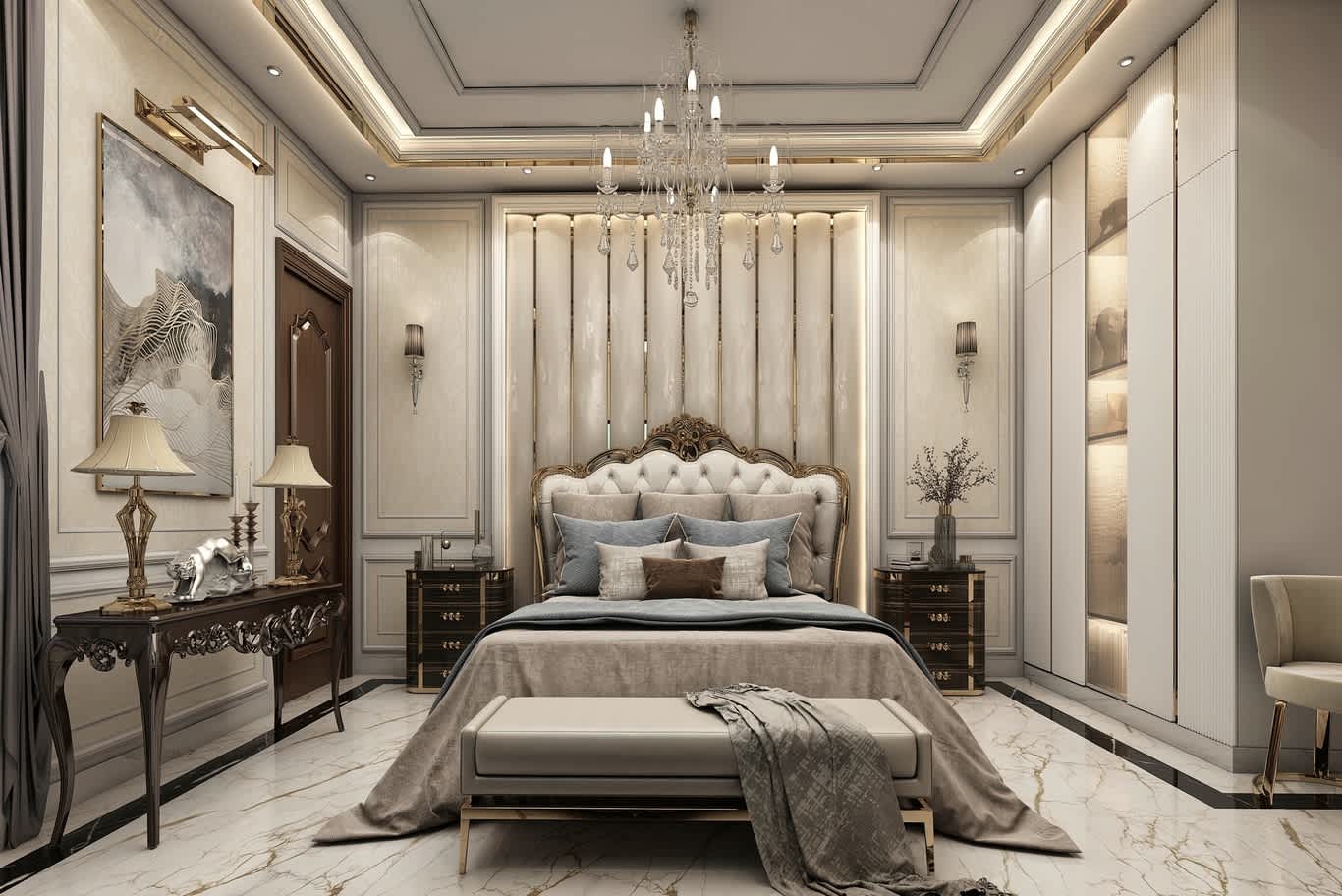 luxury bedroom design