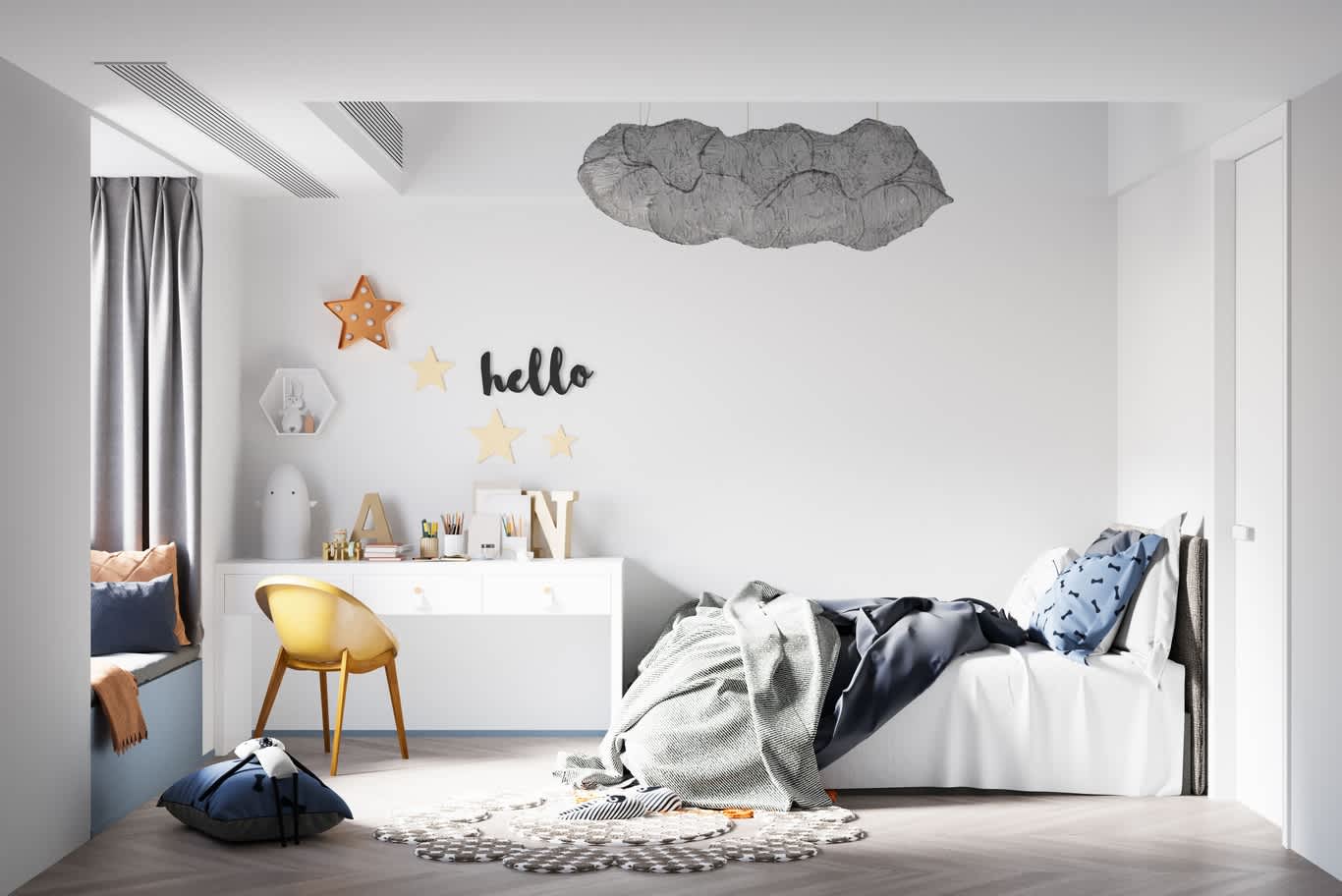 2 kids bedroom design