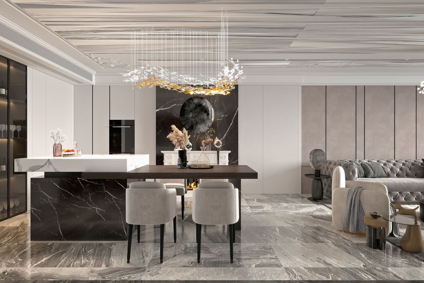 Timeless elegance interior design