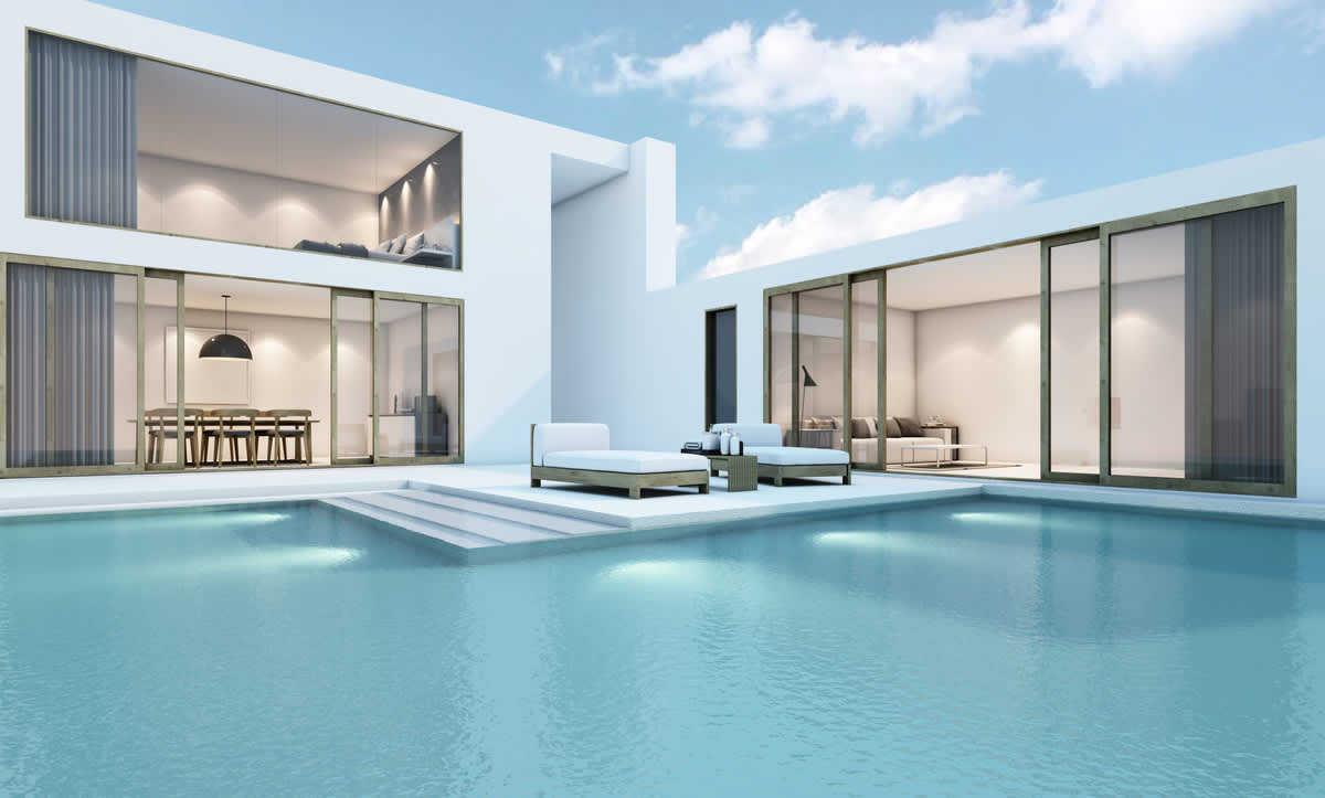 villa exterior design