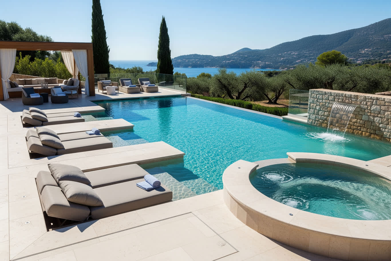 swimming pool tiles design