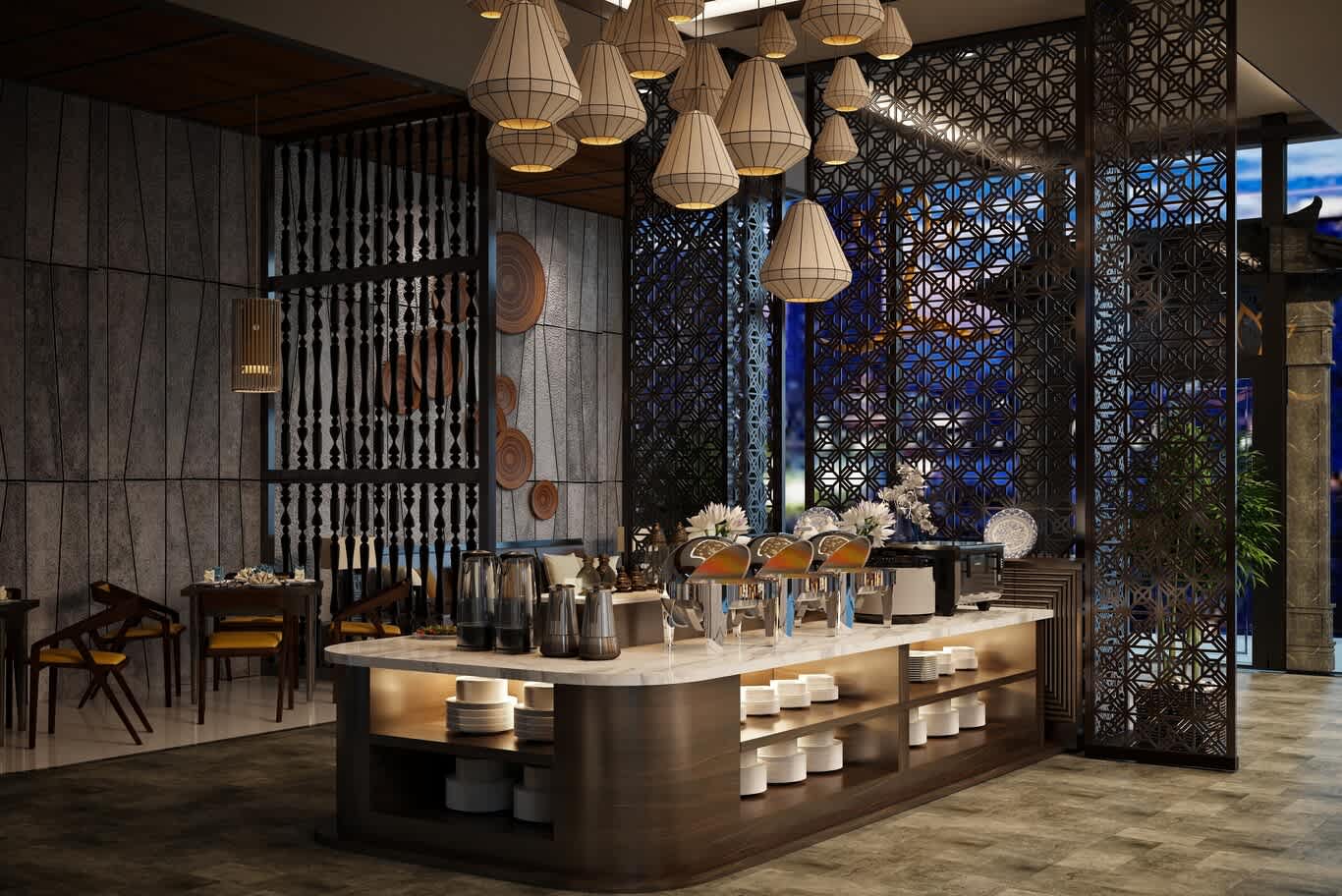 café interior design for small spaces