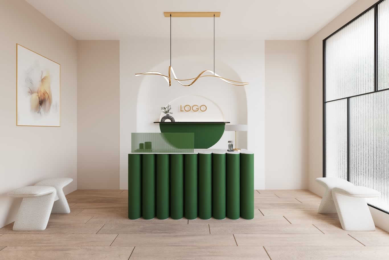 modern nail salon interior ideas