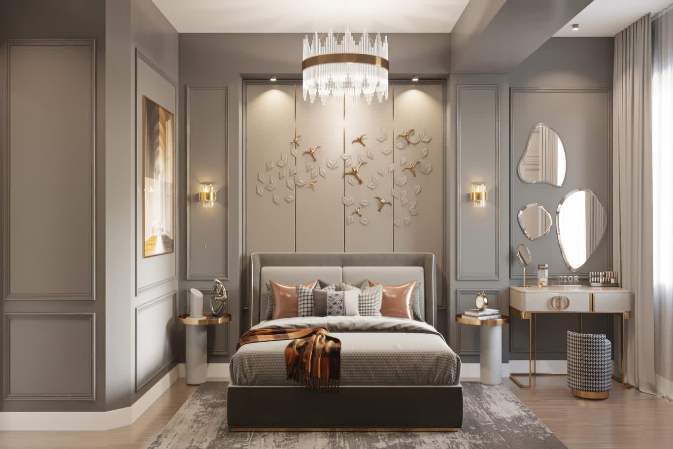 luxury bedroom interior design