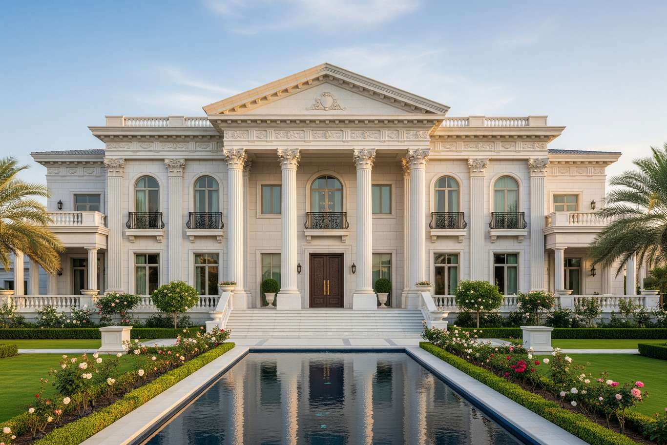 الهندسة المعمارية تصميم الفيلا الحديثة