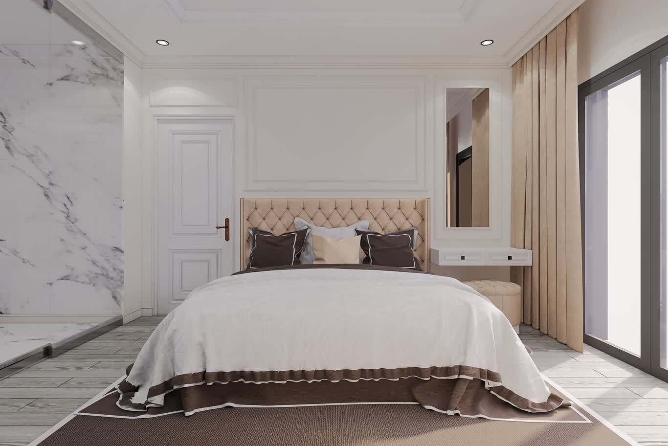Zayed City villa interior design