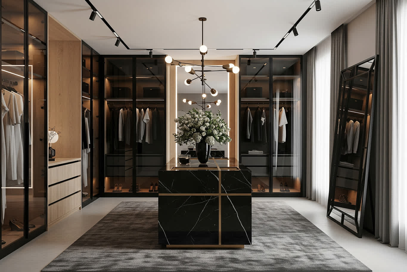 خزانة فاخرة مارينا دبي