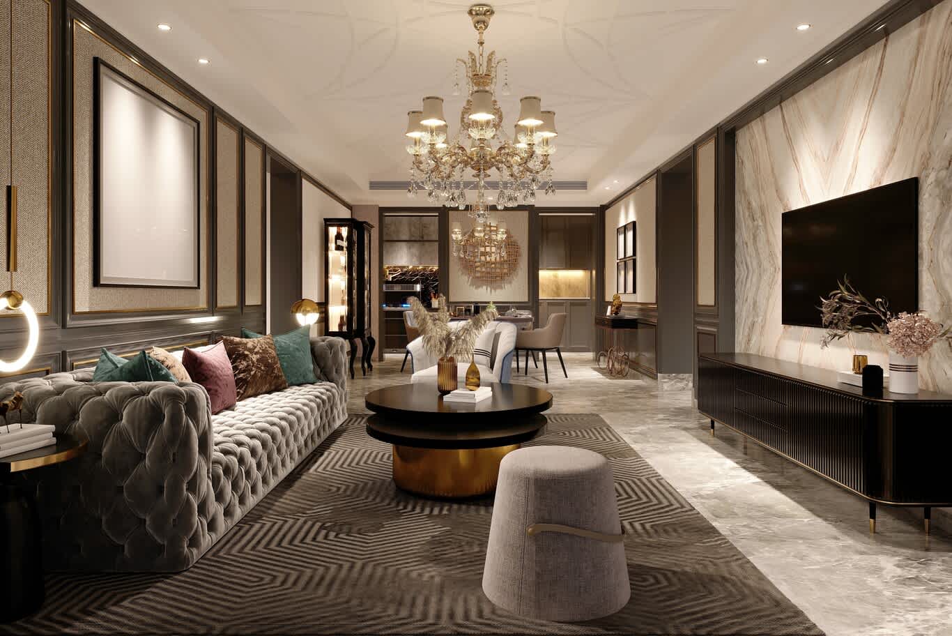 luxury majlis design