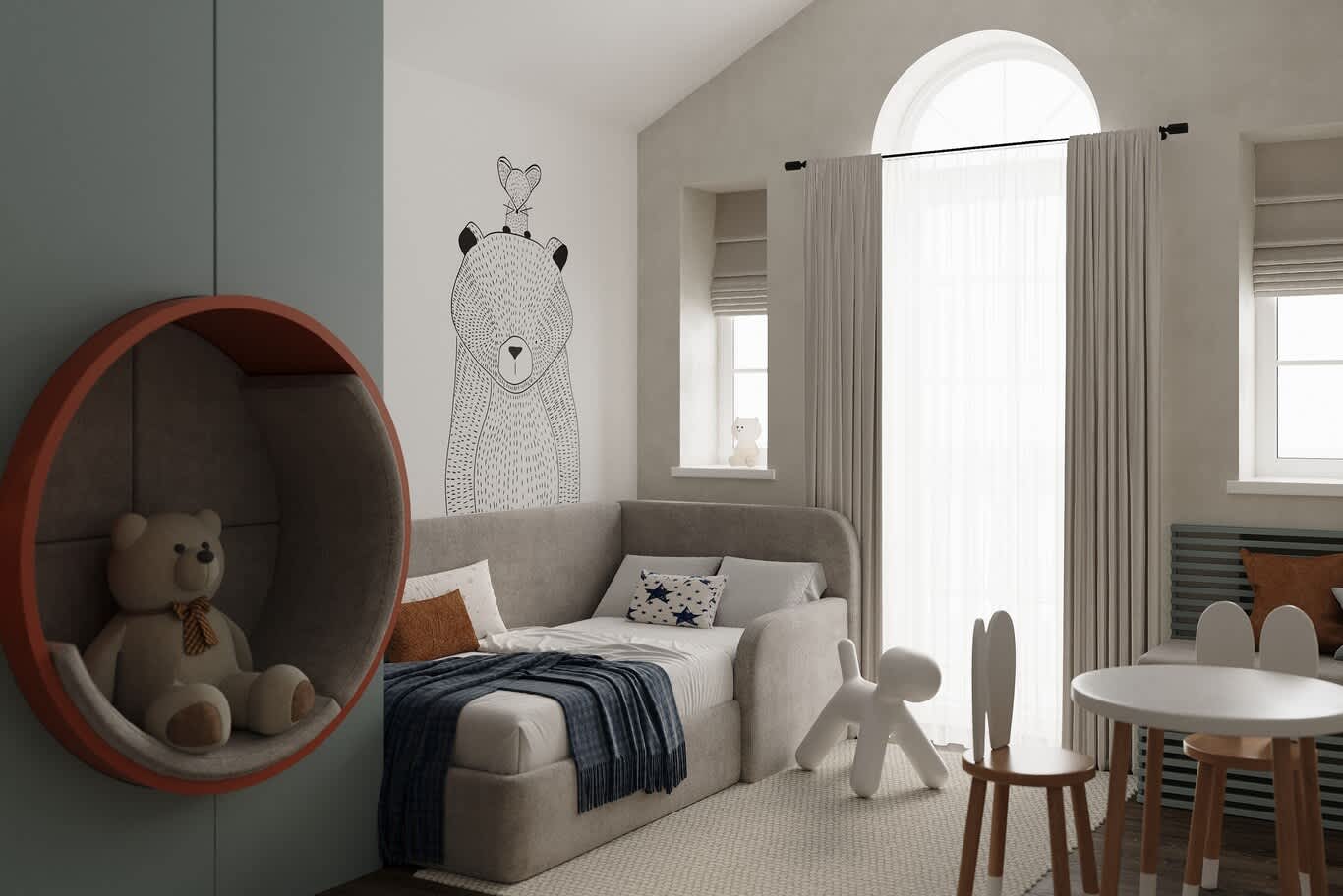 Qanat Quartier apartment design