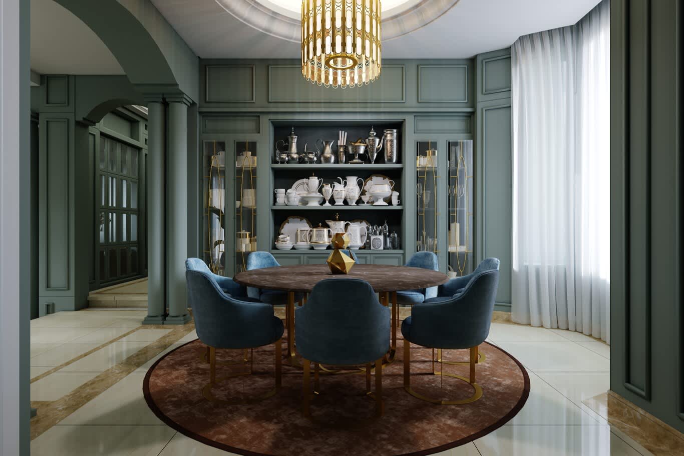 dining room classic design