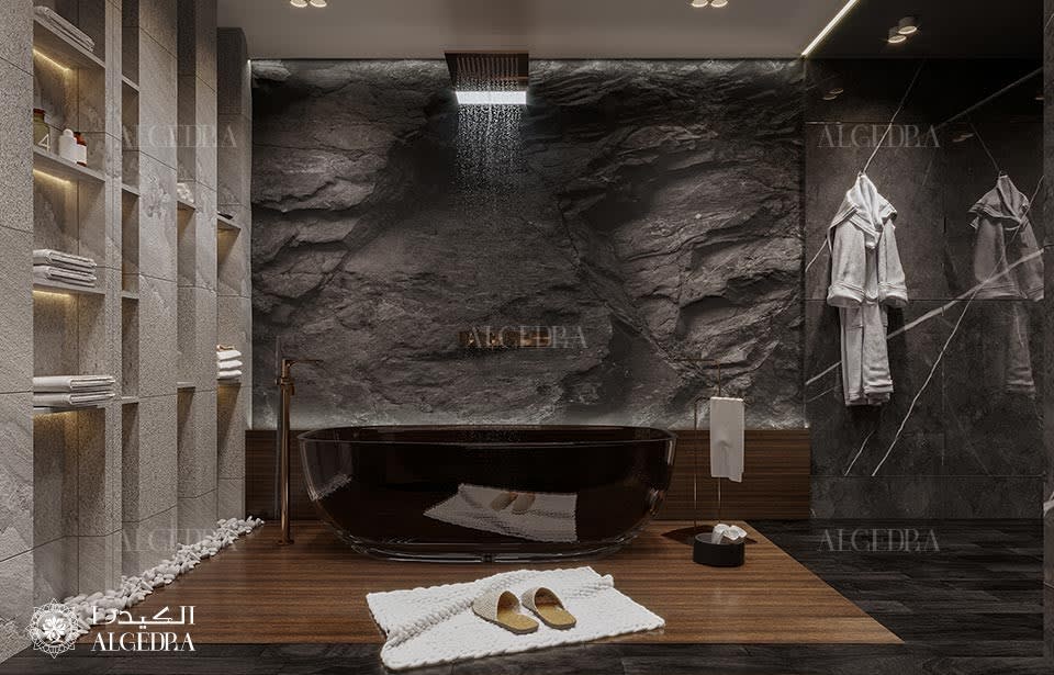 luxury bathroom decoration