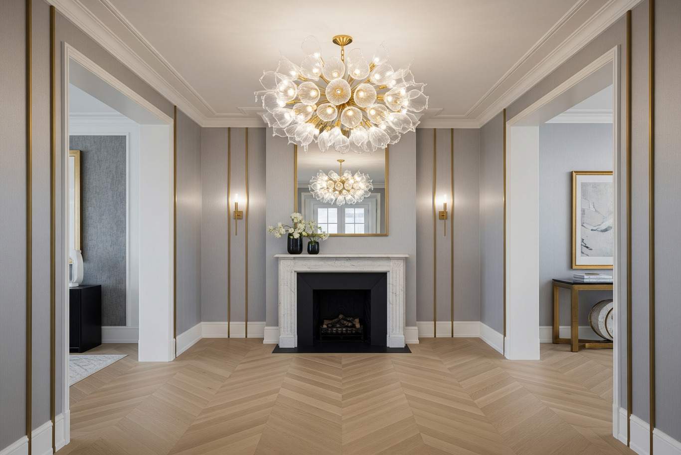 modern villa entrance design