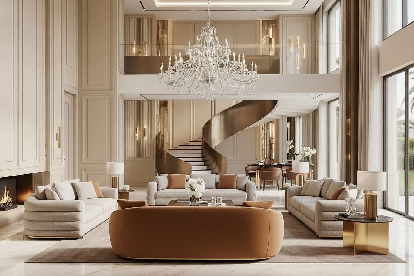 Modern classic villa Dubai