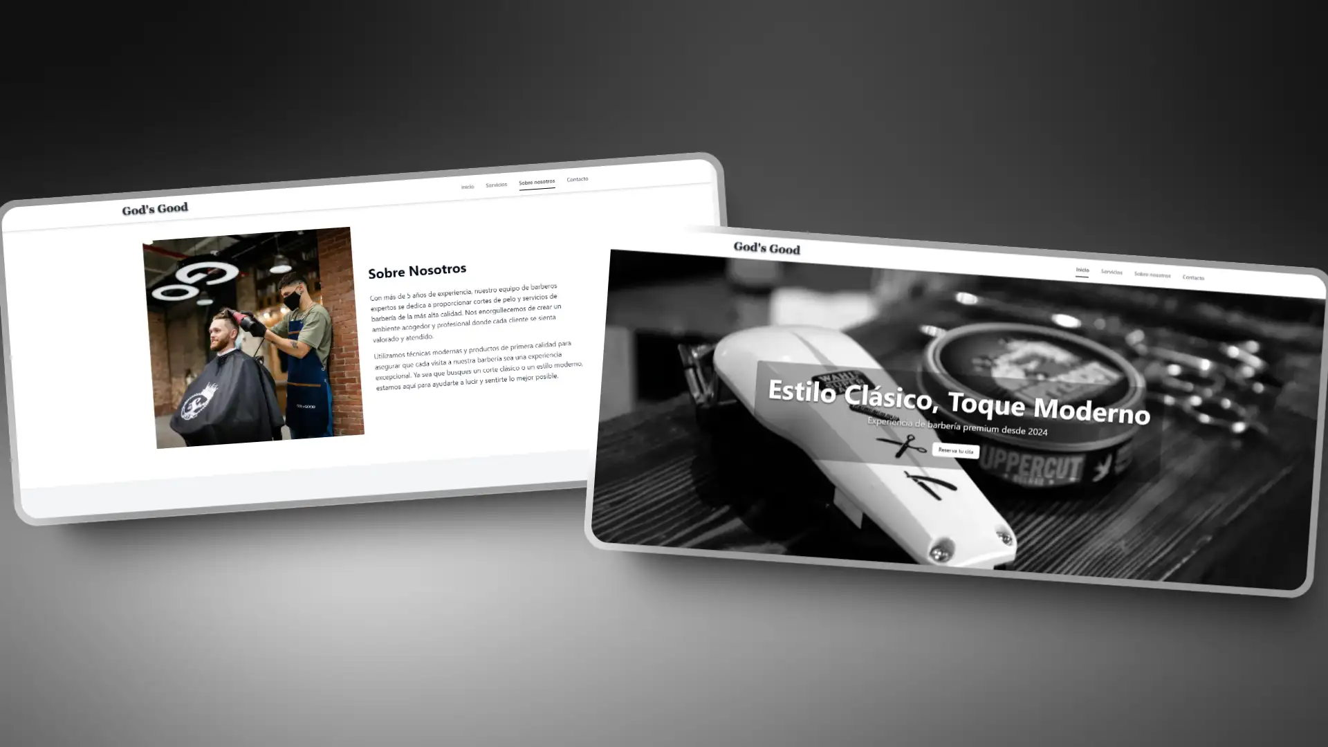 Preview of God's Good BarberShop (Slide 1)