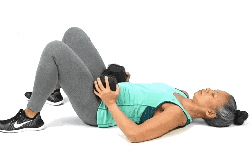 Puente de Glúteos con Pesa