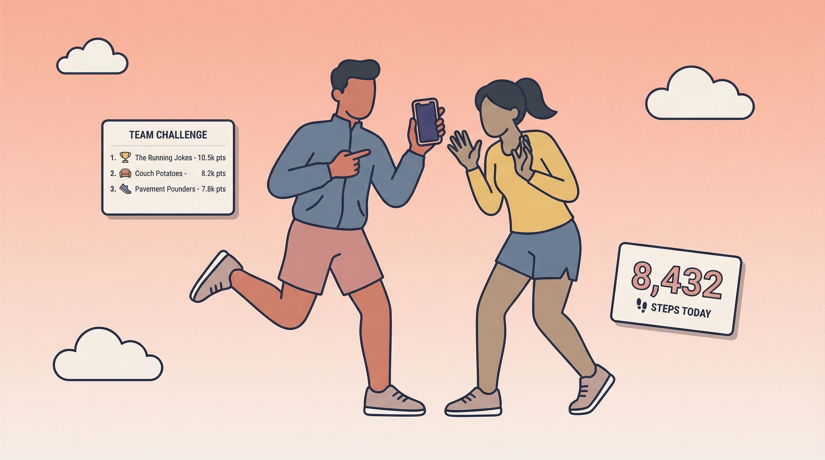 50 Funny Running Team Names for Work
