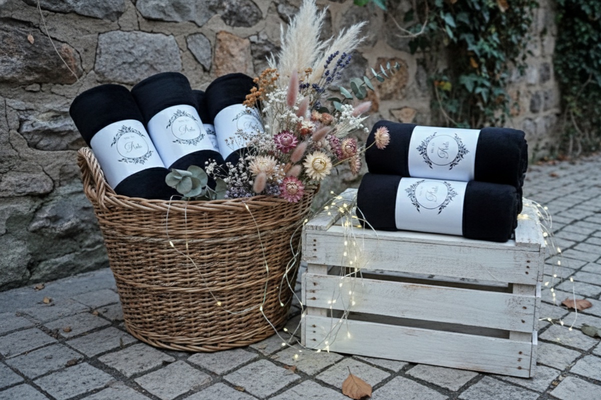 mantas para eventos personalizadas — mantas personalizadas para eventos y casamientos — foto 4