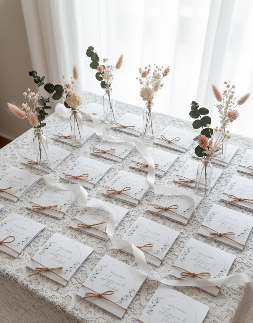 pañuelos para lágrimas de felicidad — pañuelitos descartables personalizados para eventos — foto 2