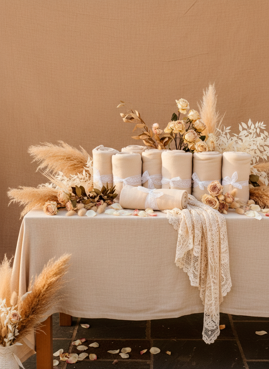 mantas para eventos personalizadas — mantas personalizadas para eventos y casamientos — foto 5