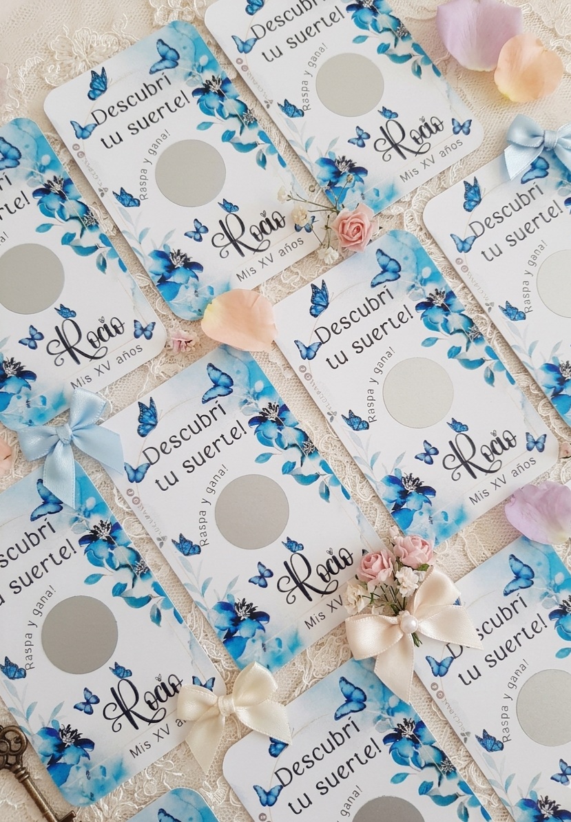 tarjetas raspaditas personalizadas — tarjetas raspaditas personalizadas para eventos — foto 4