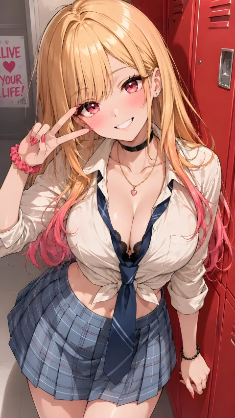 Marin Kitagawa: Gyaru Chic wallpaper