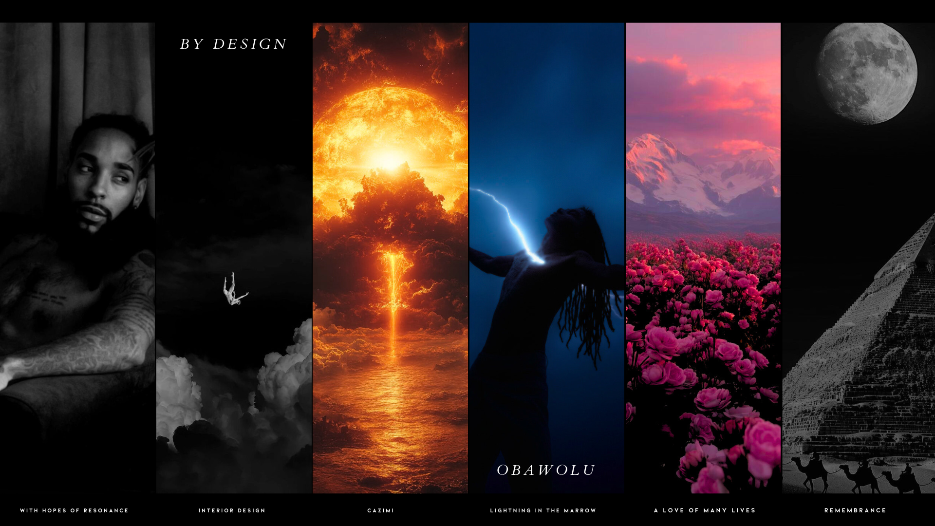 BY DESIGN — Six Sections