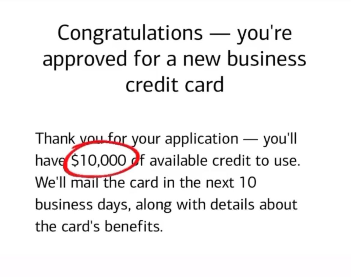 Business credit