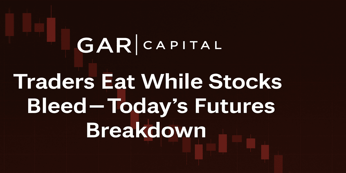 Traders Eat While Stocks Bleed – Today's Futures Breakdown