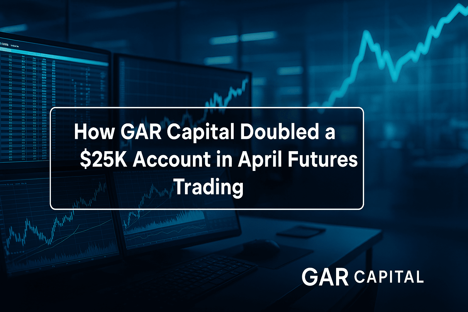 How GAR Capital Doubled a $25K Account in April Futures Trading