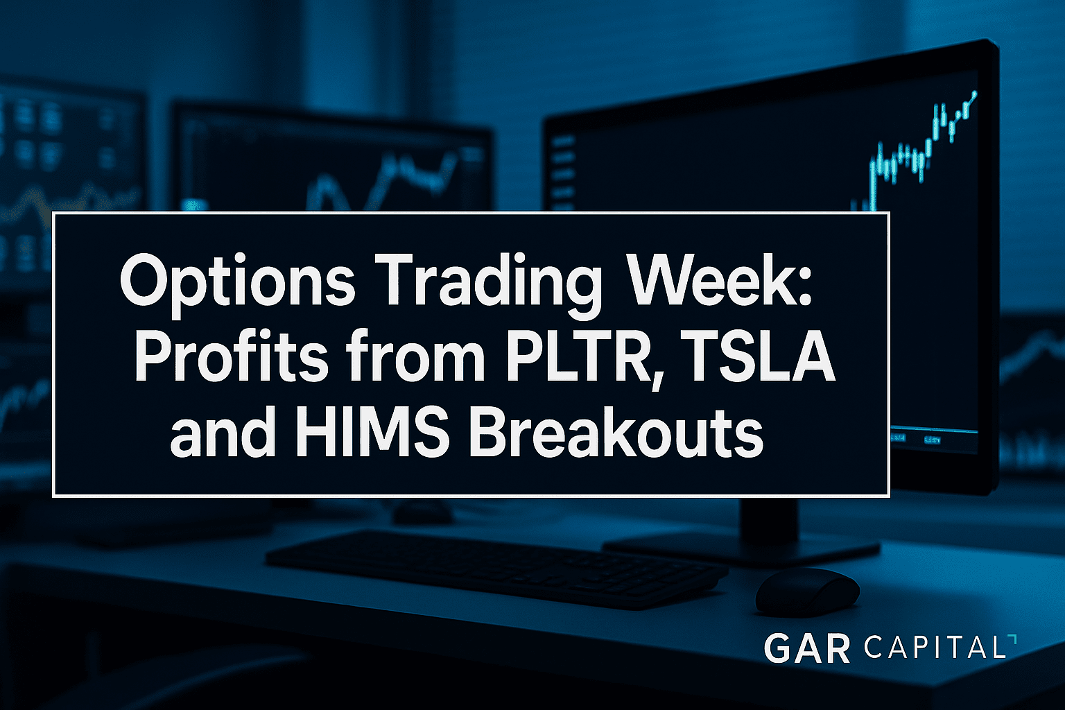 Options Trading Week: Profits from PLTR TSLA and HIMS Breakouts