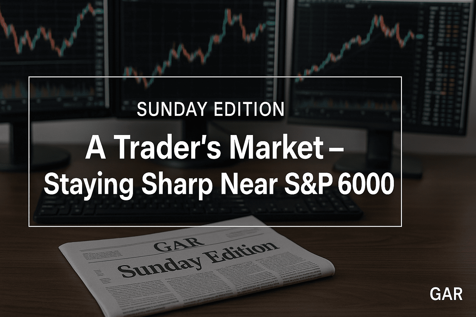 Sunday Edition: A Trader’s Market – Staying Sharp Near S&P 6000