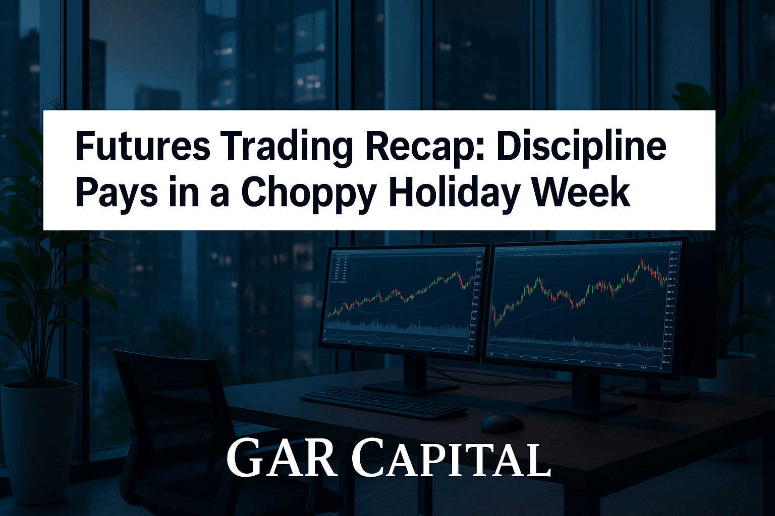 Futures Trading Recap: Discipline Pays in a Choppy Holiday Week