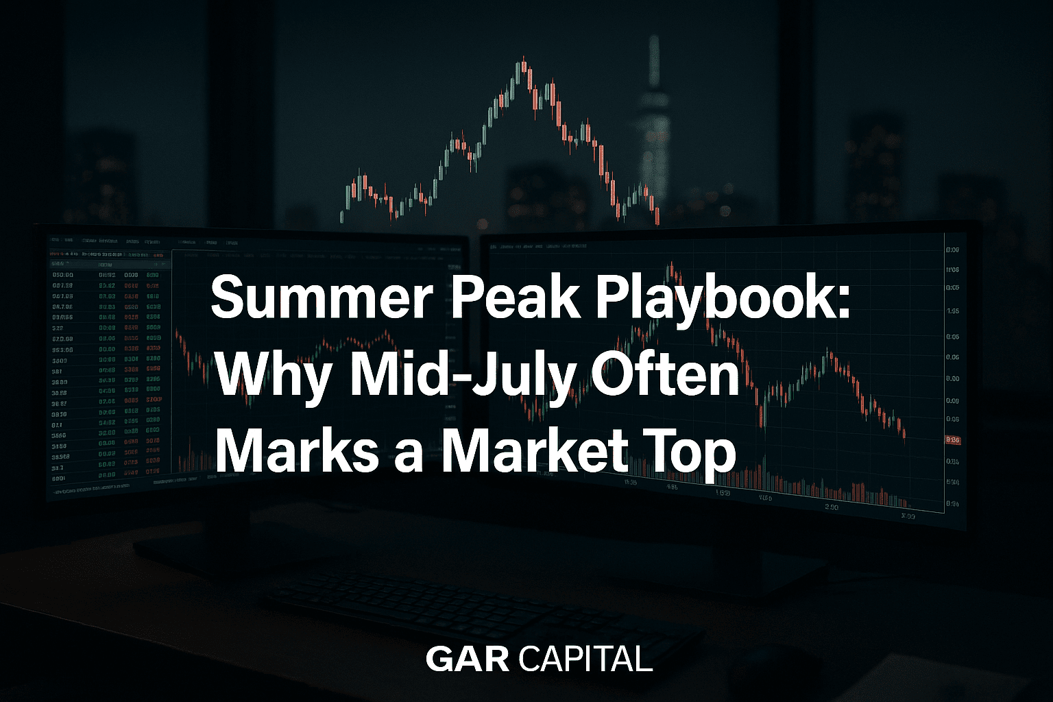 Summer Peak Playbook: Why Mid-July Often Marks a Market Top