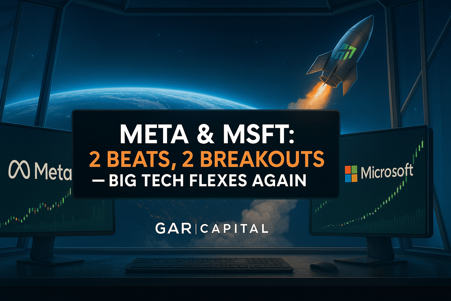META & MSFT: 2 Beats, 2 Breakouts — Big Tech Flexes Again