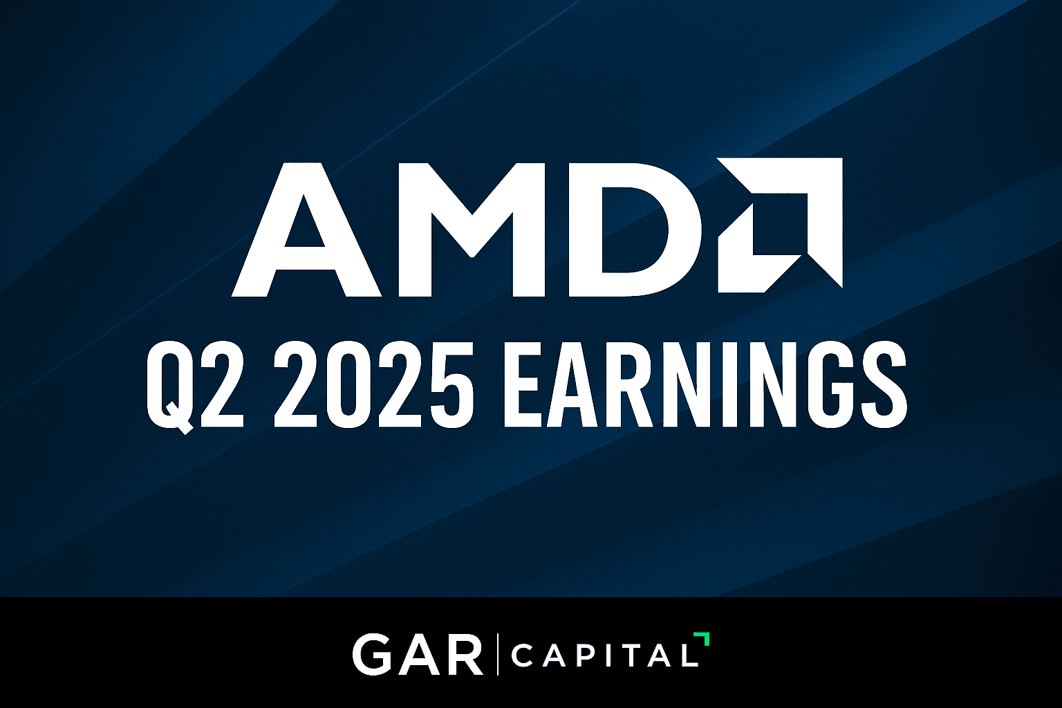 AMD Q2 2025 Earnings: Revenue Beats, Profit Hit by China Export Drag — Options Trade Wins for GAR Capital Masterclass