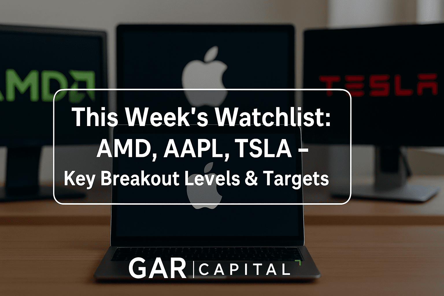 This Week’s Watchlist: AMD, AAPL, TSLA – Key Breakout Levels & Targets