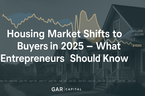 Housing Market Shifts to Buyers in 2025 – What Entrepreneurs Should Know